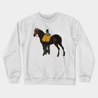 Adriaan van der Hoop’s Trotter ‘De Rot’ at the Coach House  1828 Crewneck Sweatshirt